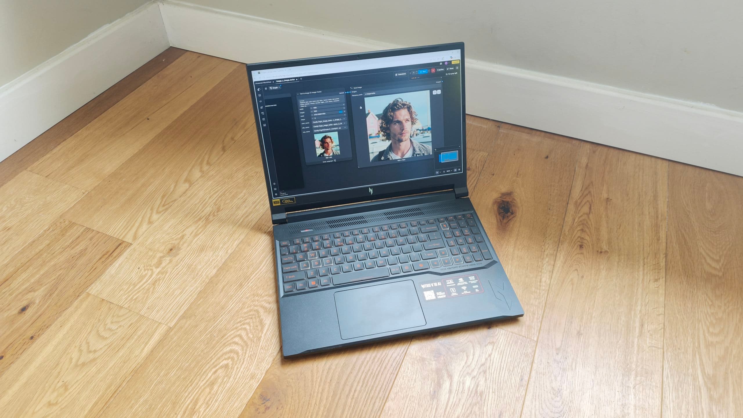 I threw every creative AI tool that I could think of at the Acer Nitro V 16 AI, and this is what happened