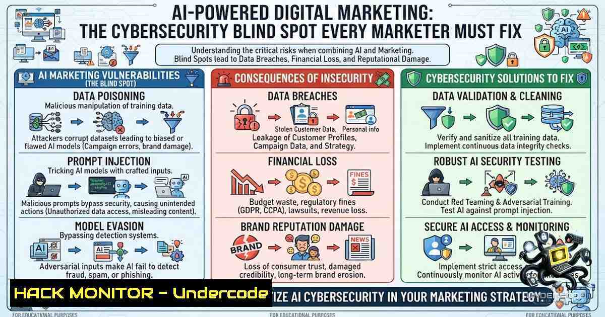 AI-Powered Digital Marketing: The Cybersecurity Blind Spot Every Marketer Must Fix + Video - Undercode Testing