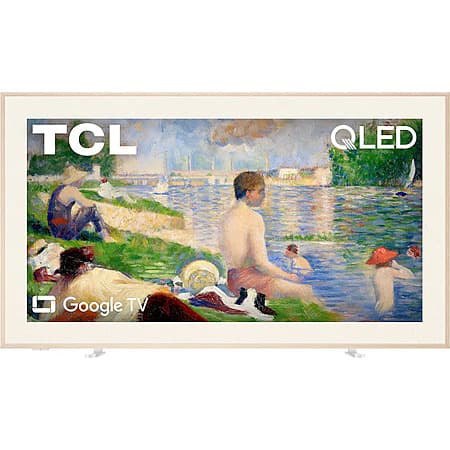TCL - 55" Class 4K QLED A3G Designer Series Smart TV with Google TV, Art Library, AI Art and Flush Wall Mount (2026) $549.99 Bestbuy.com