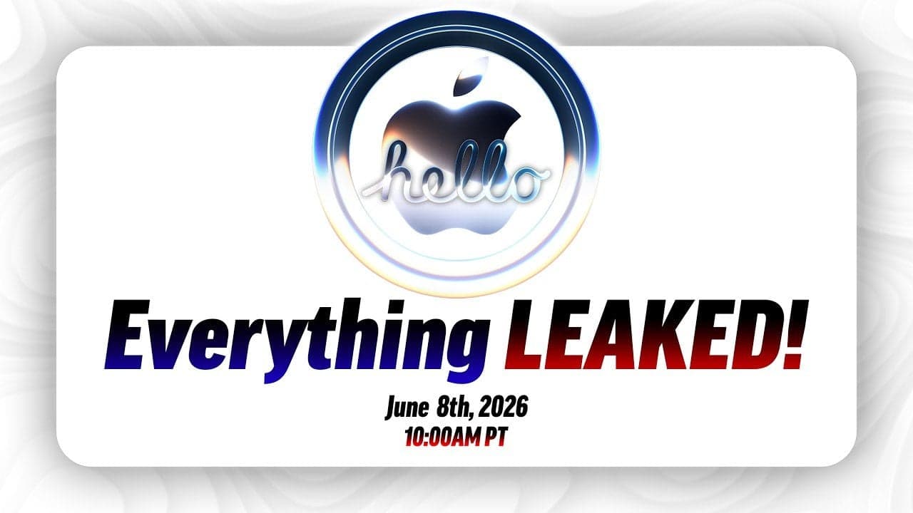 What Apple Accidentally Revealed Right Before WWDC