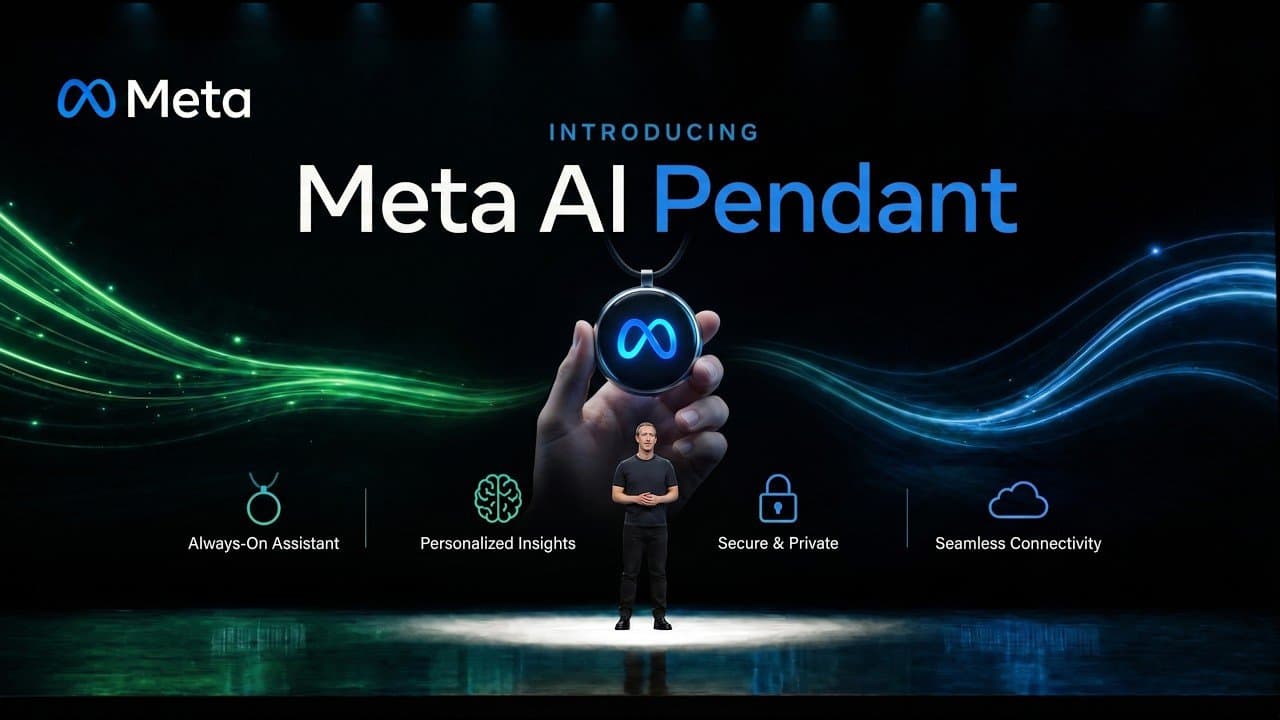 Meta’s New AI Pendant : Features, Privacy Risks and Release Date