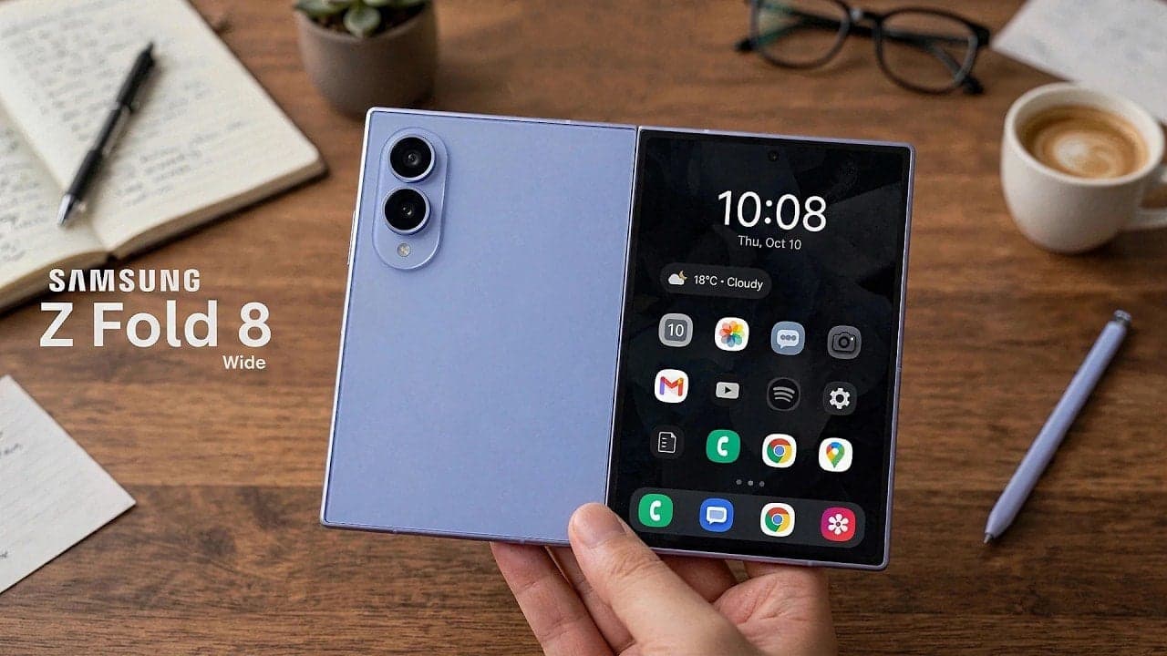 Samsung Galaxy Z Fold 8 Wide: Samsung’s Biggest Foldable Upgrade Ever Revealed